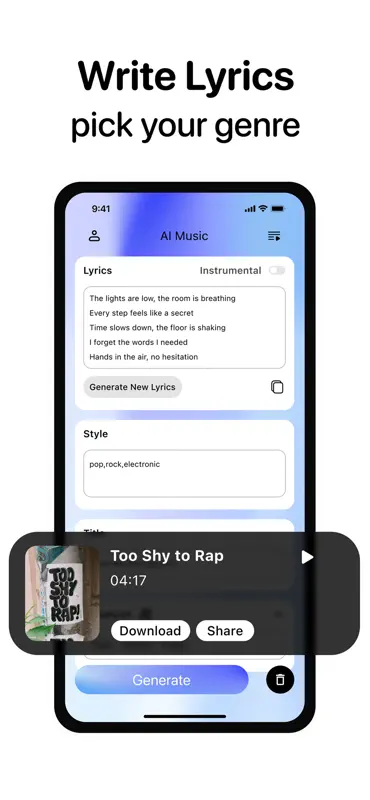 Musicfy: Música y Canciones IA screenshot 3 of 6