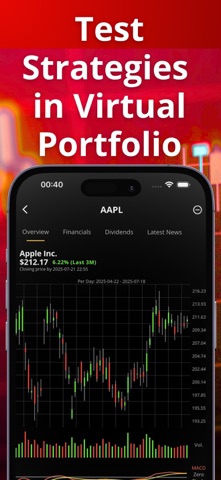 Stock Trading Simulator & Game screenshot