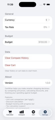 CartWise - Value Path Screenshot 1 of 4