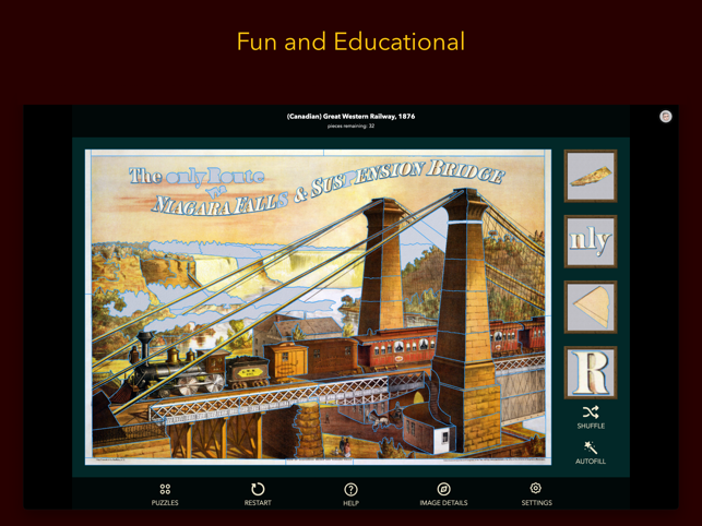 Captura de pantalla de Puzzles de póster