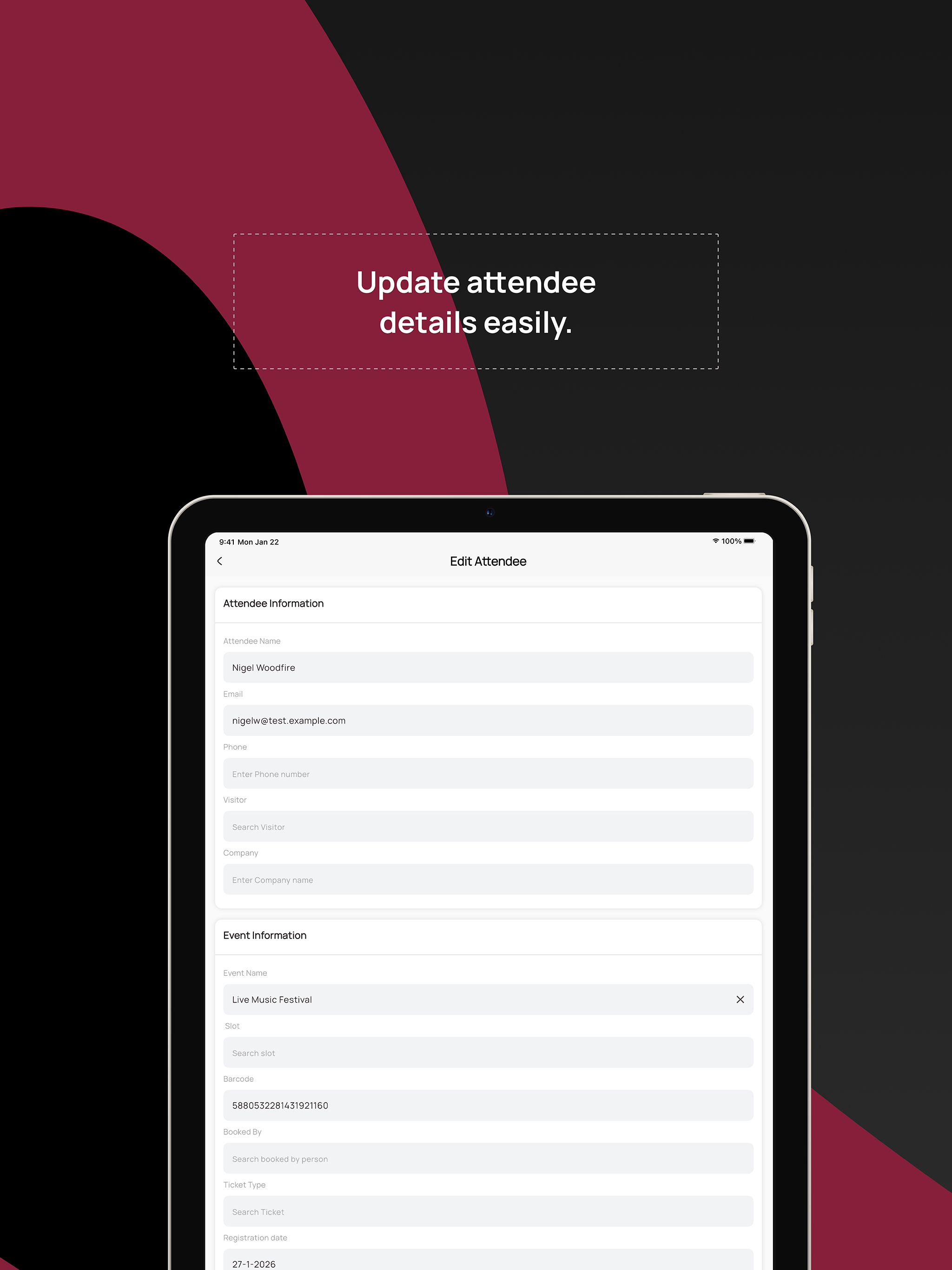 mobo Event for Odoo screenshot 14