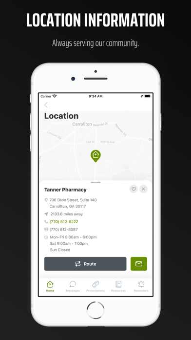 Tanner Pharmacy iPhone screenshot 2 - Medical app
