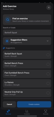 Logmaxxing - Workout Log screenshot