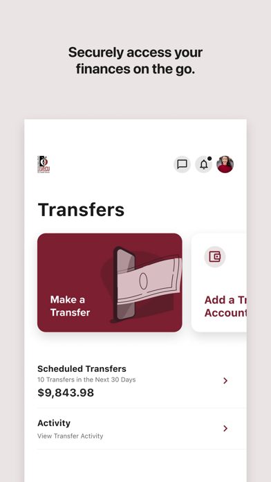 Screenshot #2 pour LVECU Mobile Access