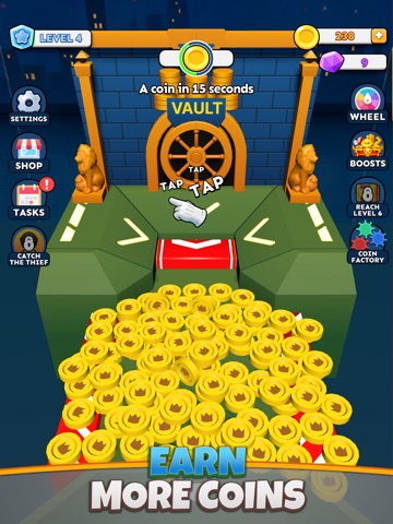Coin Heist: Treasure Pusher iPad screenshot