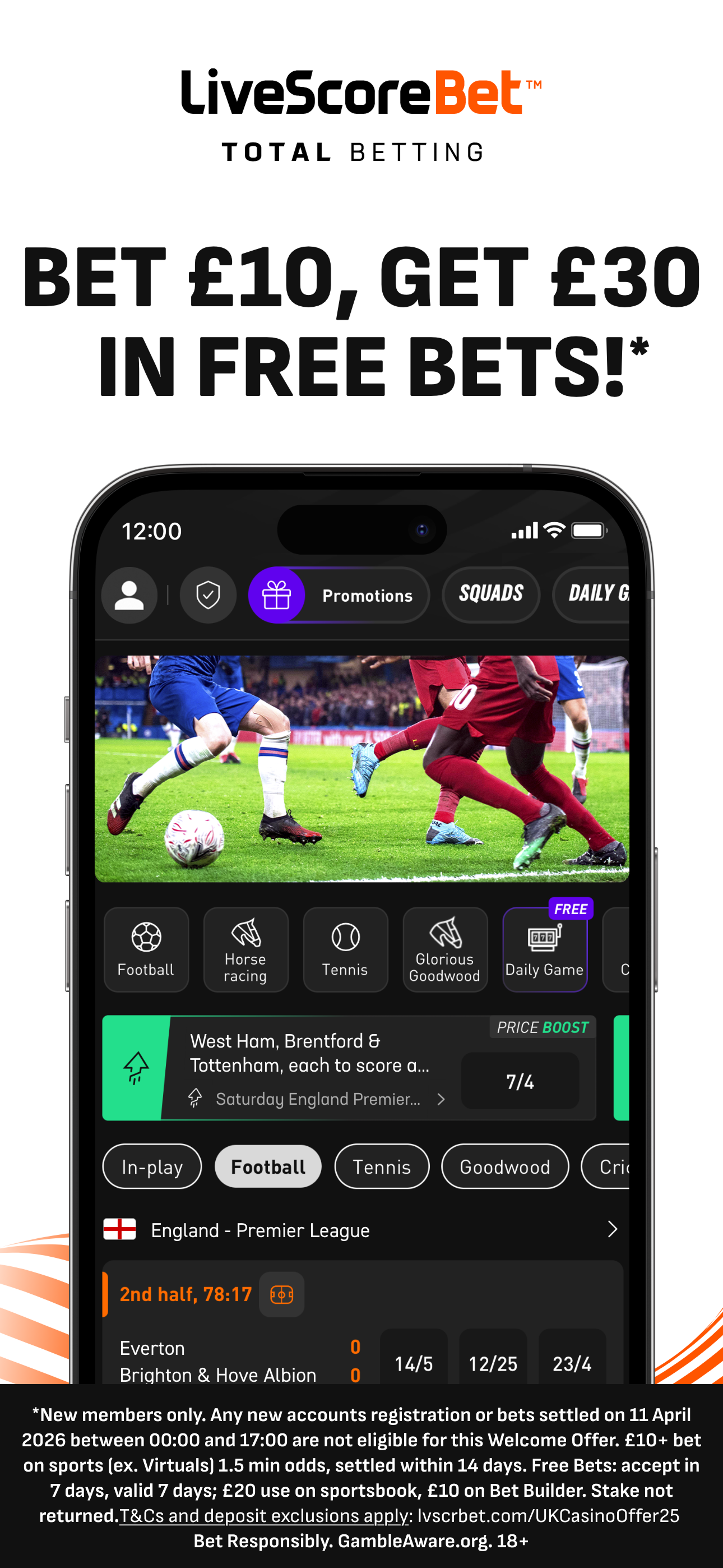 LiveScore Bet: Sports & Casino