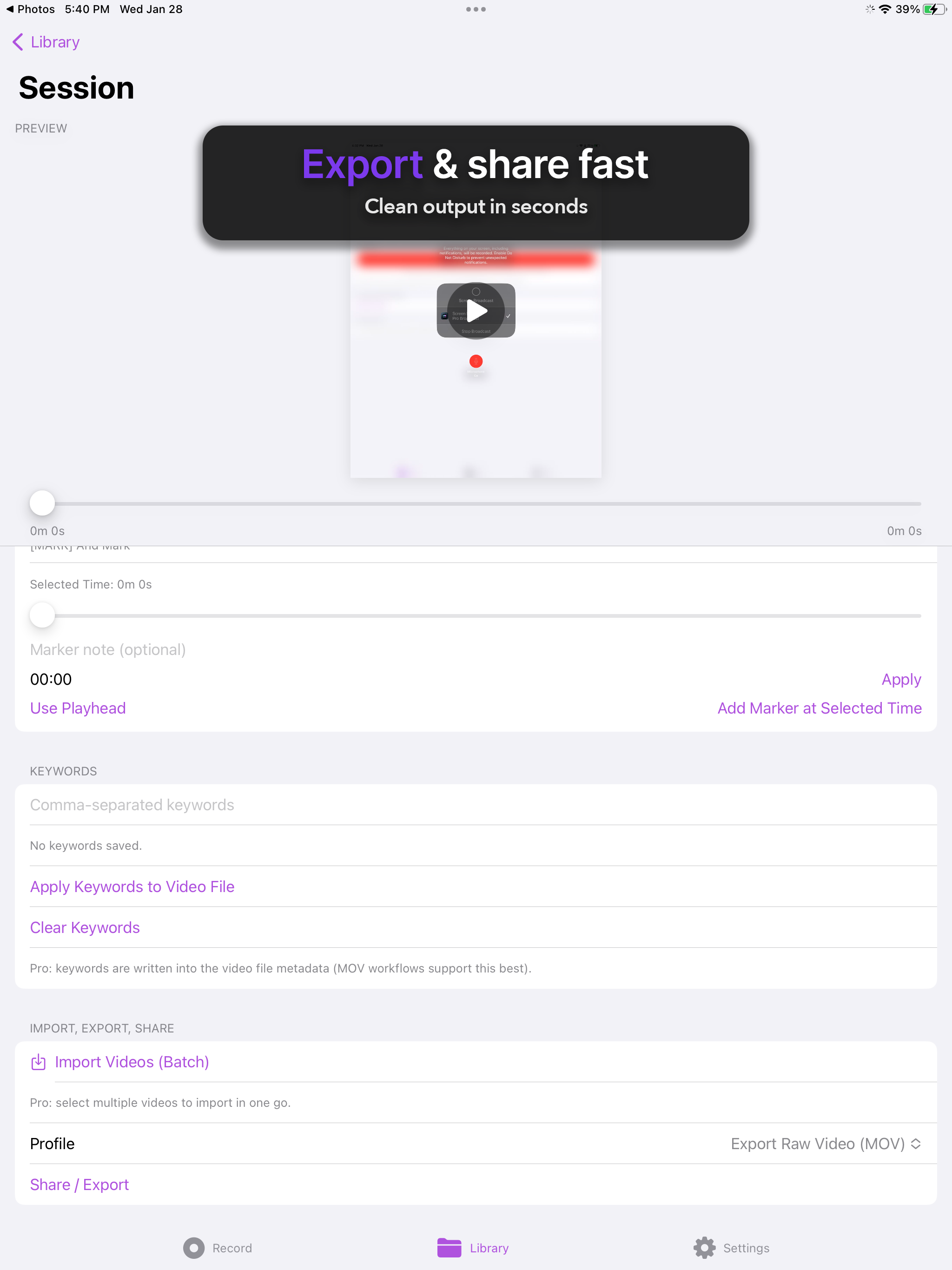 Screen Flow Pro: Workflows screenshot 19