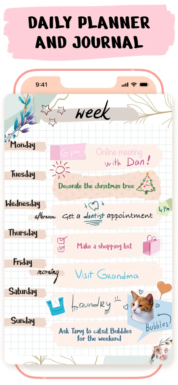 #2. Pencil Calendar: Daily Planner (iOS) Av: Simpledio, LLC