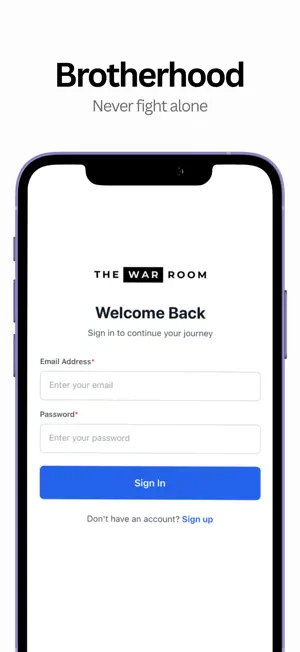 War Room – Mens Transformation screenshot 1