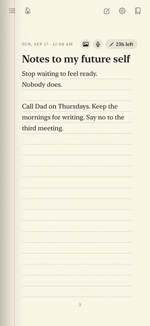 Folio - private Journal screenshot 2