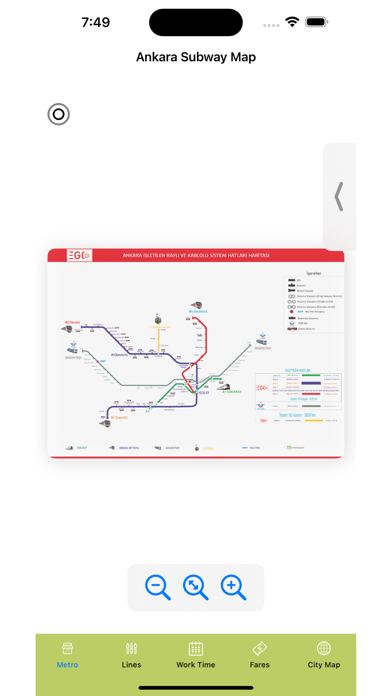Screenshot #2 pour Ankara Subway Map