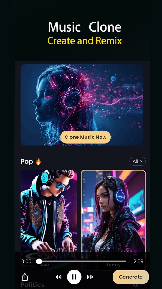 #5. VoiceEchoAI - AI Voice Cloning (iOS) Podle: Three Byte