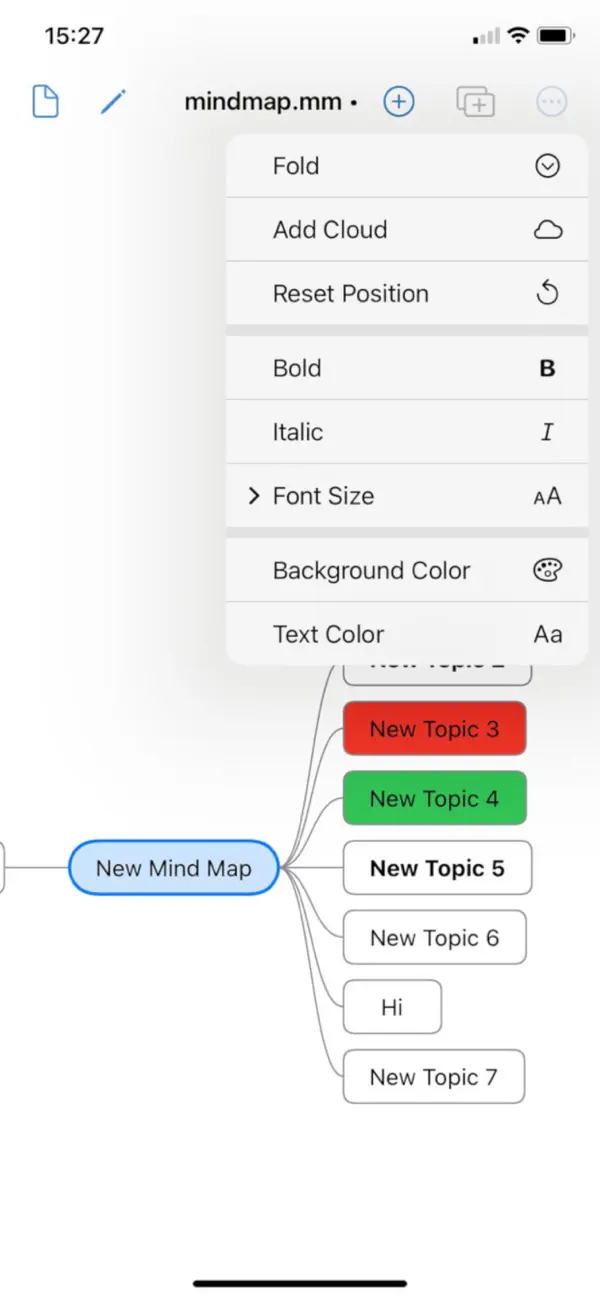 Screenshot #3 pour MindMap Mobile