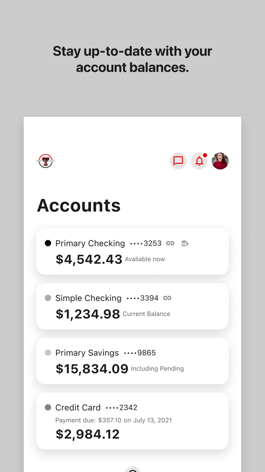 #3. Texas Tech Credit Union (iOS) 由: Texas Tech Federal Credit Union