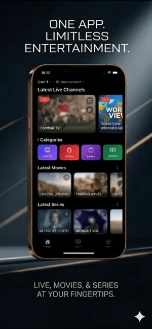 Pro IPTV Player screenshot 2