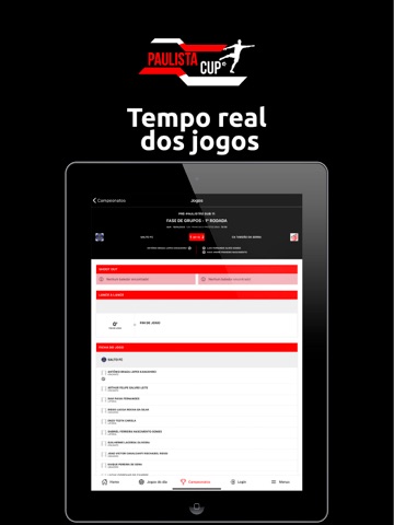 Paulista Cup iPad screenshot