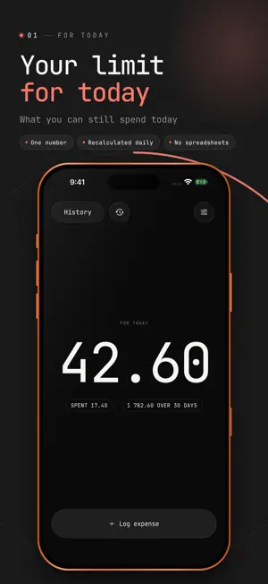 Daycap — Daily Budget Planner screenshot 1