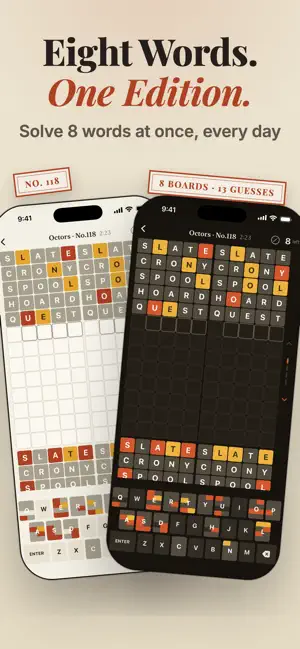 Octors- Daily 8 Words Puzzle screenshot 1