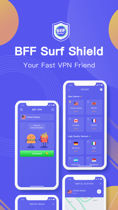 BFF Surf Shield - VPN Connect Screenshot