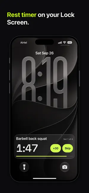 RawRep: Gym Workout Tracker screenshot 2