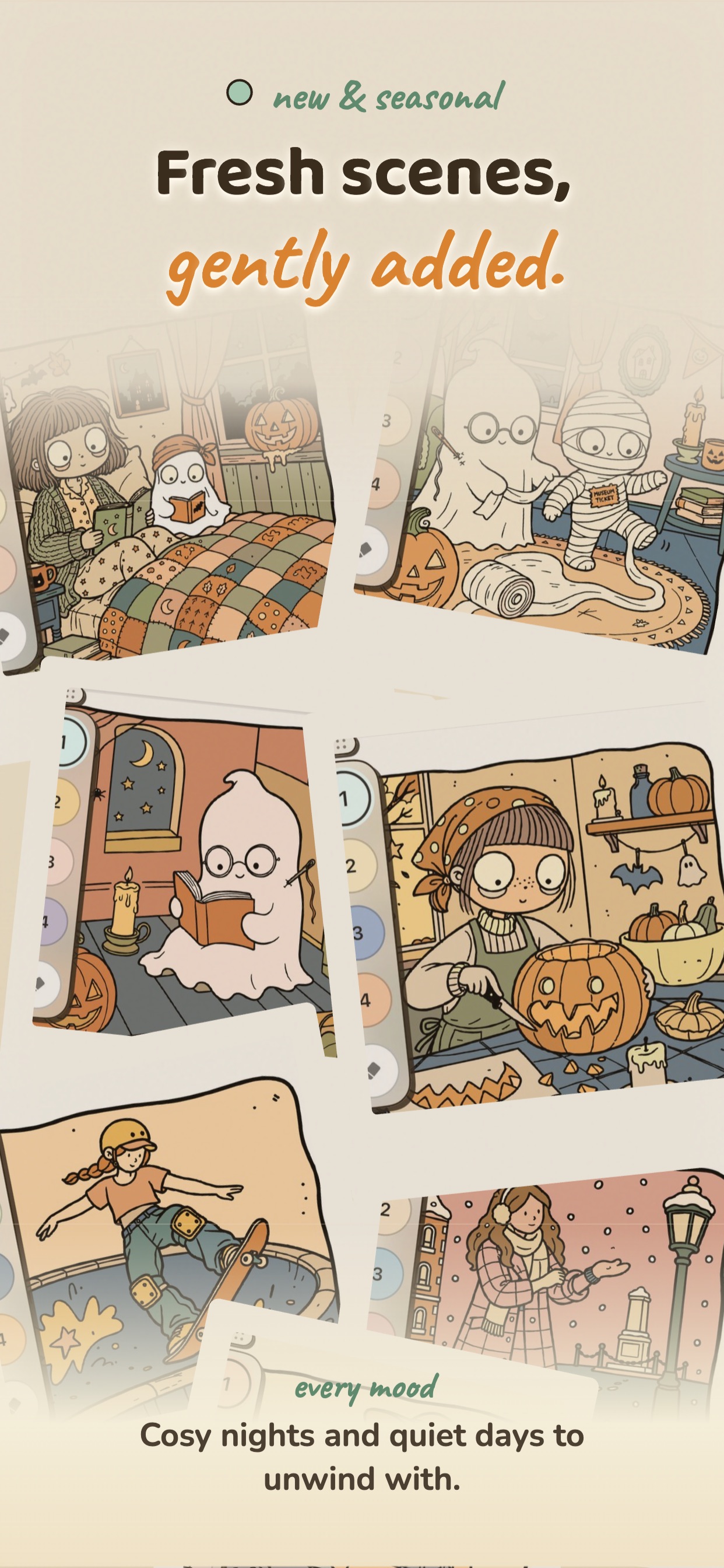 Screenshot 6 of Cozy Coloring: Color by Number