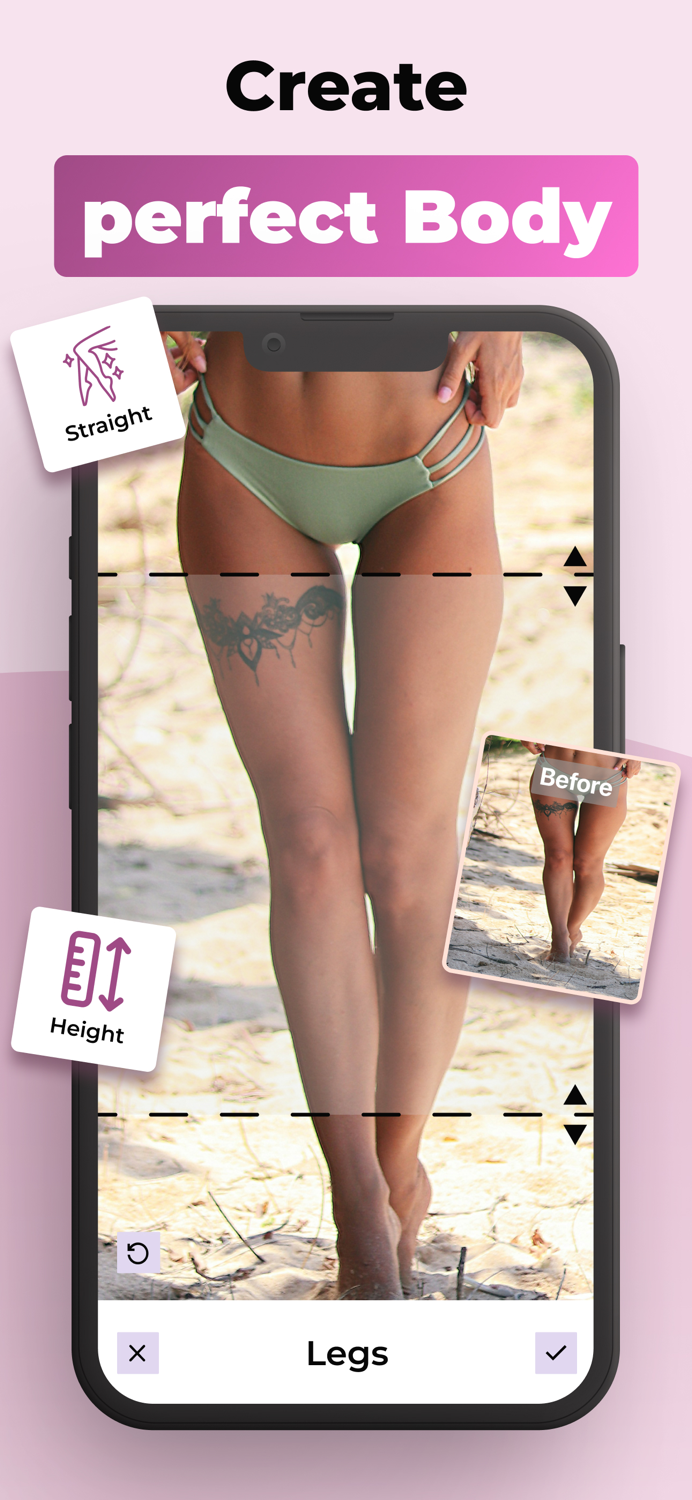 Photo Editor Slim  Retouch.