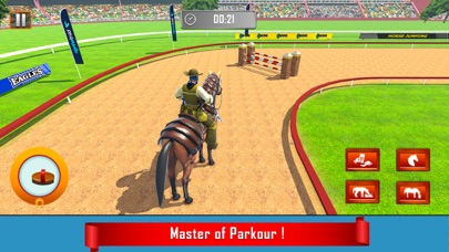Derby Horse Jumping Games 3d Screenshot