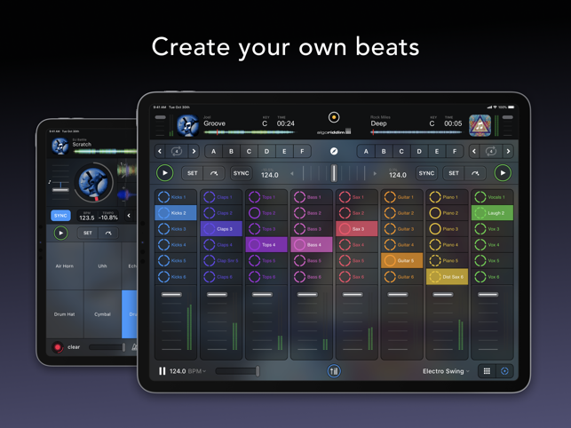 ‎djay - DJ App & AI Mixer Screenshot