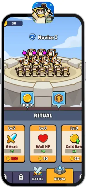 One Mage Army: Clone & Merge screenshot 2