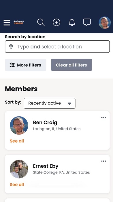 AnabaptistENGAGE screenshot