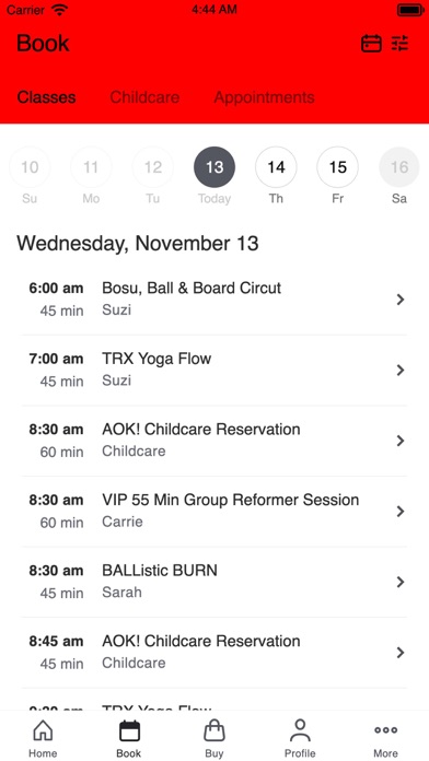 AOK! Fitness Screenshot