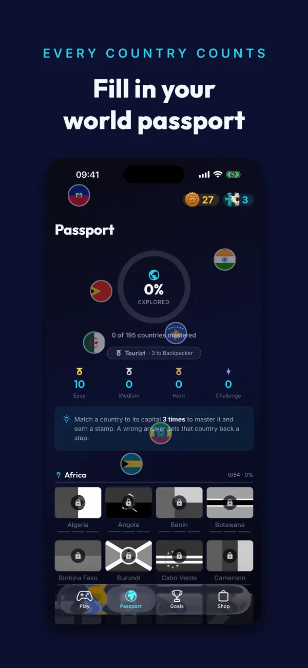 Screenshot #3 pour Capital Swipe