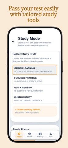 Bike Theory TestKit DriveSwift screenshot