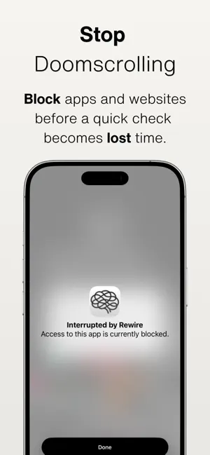 App Blocker & Focus: Rewire screenshot 3