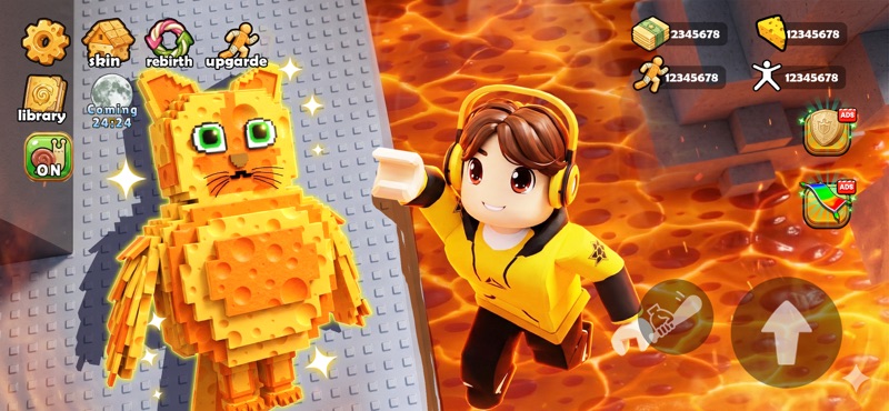 Cheese Brainzot: Lava Survival screenshot 5