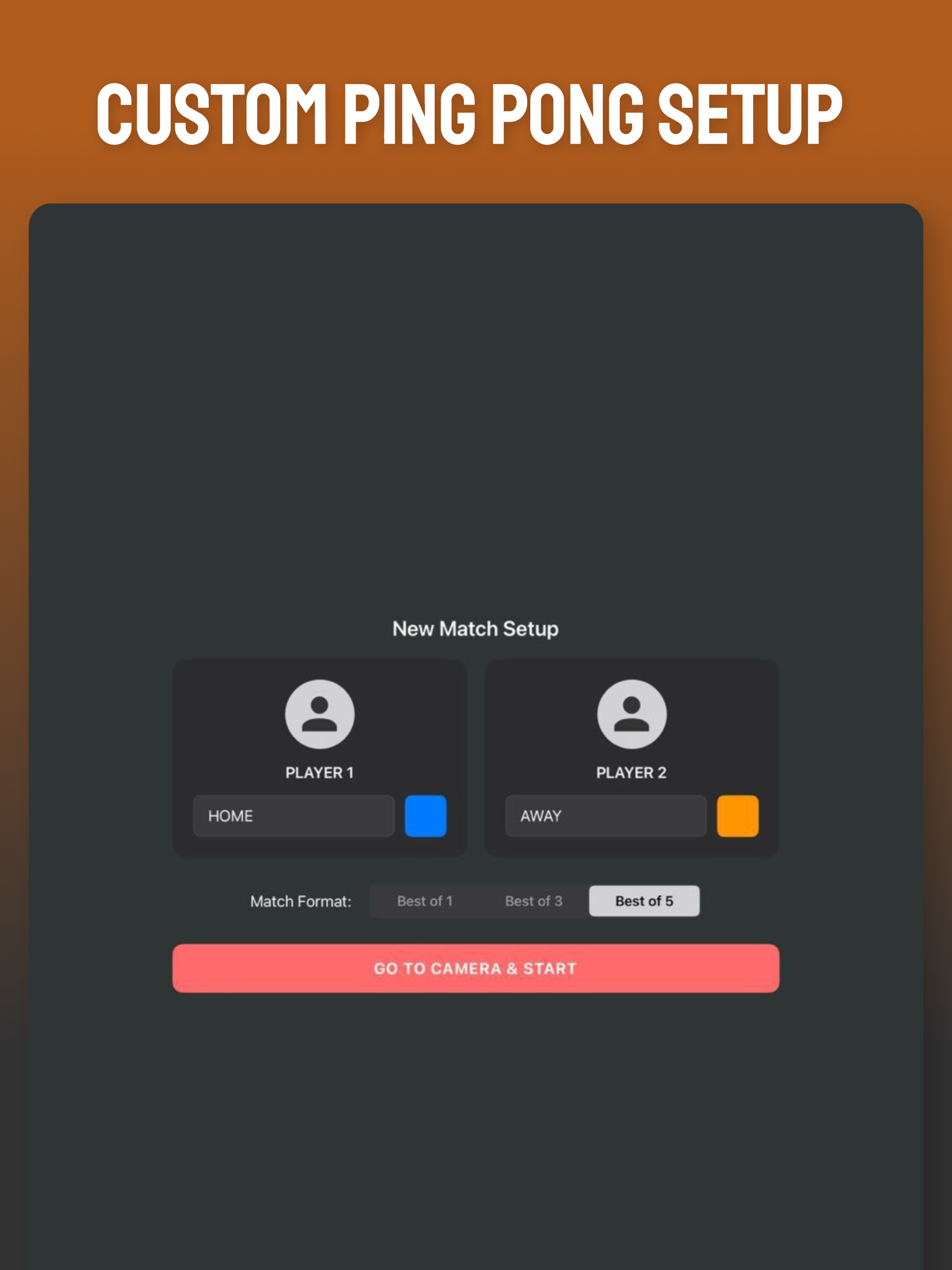 Ping Pong Scoreboard Camera