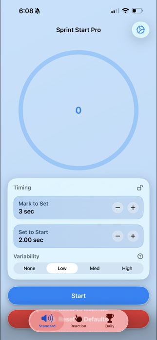 Sprint Start Pro Screenshot 2 of 7