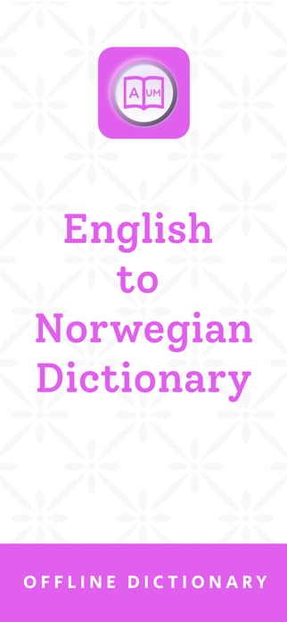 Norwegian Dictionary App Screenshot 1 of 8