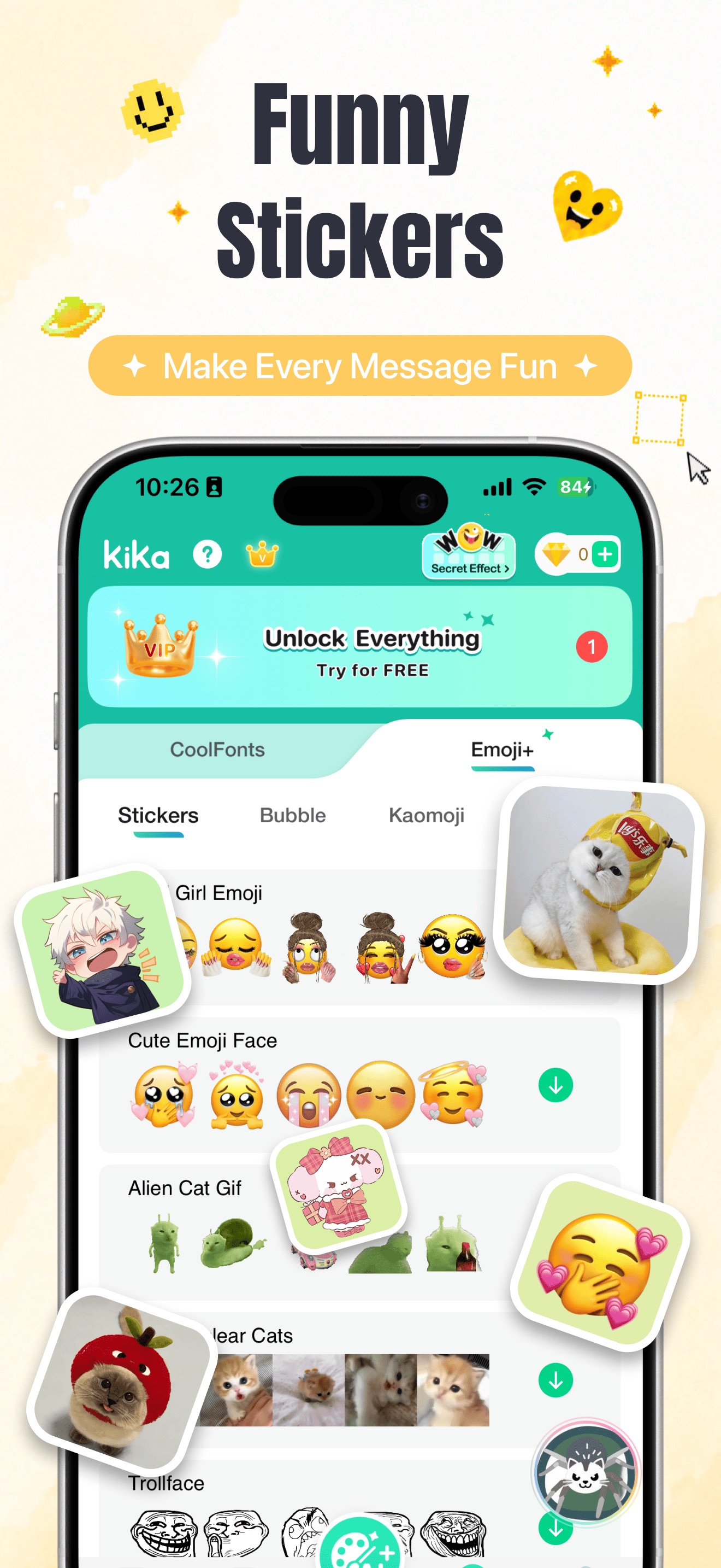 Kika Keyboard: Custom Themes screenshot 6