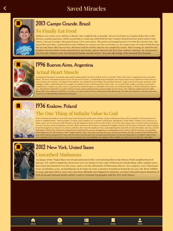 Signs and Wonders iPad screenshot 4 - Reference app