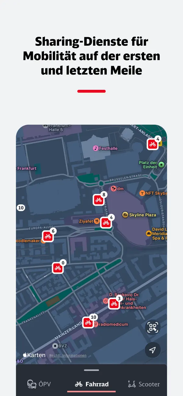 DB Navigator iPhone App Screenshot 6 – Reisen