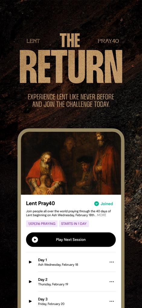 Hallow: Prayer & Meditation - Community Prayer Challenge