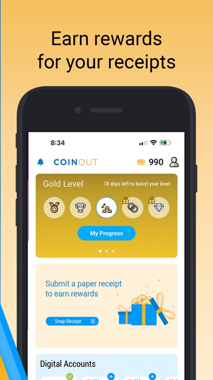 CoinOut: Receipts for Rewards