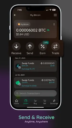 Edge - Crypto & Bitcoin Wallet screenshot 4