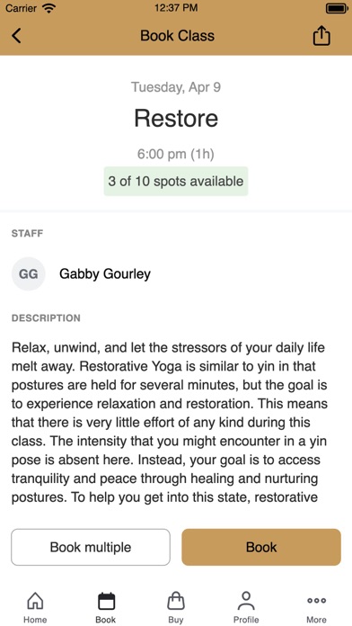 Sanctuary Yoga & Healing LLC Screenshot