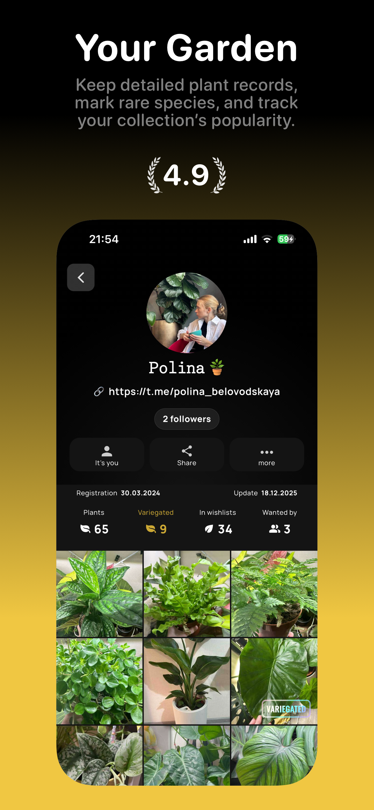 Cucullata: Plant Care Tracker