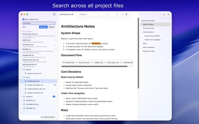 MD Browser screenshot