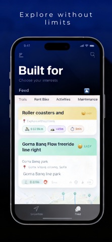 SageRide screenshot