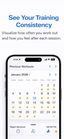 GymBud Pro iPhone screenshot