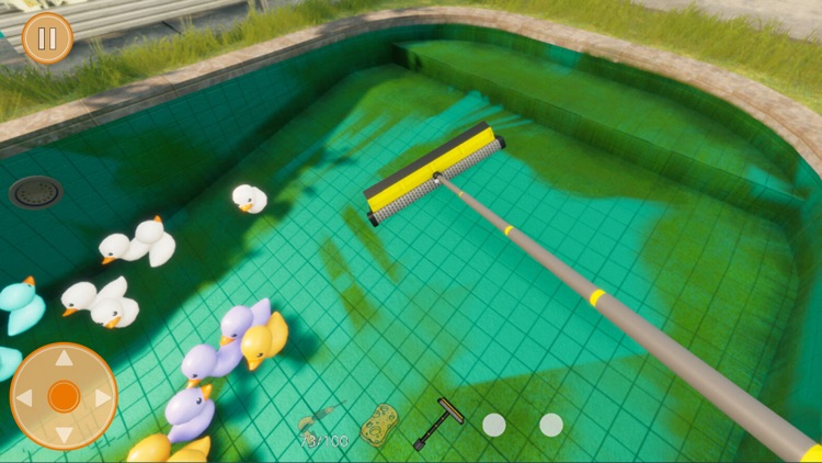 Pool Cleaning Sim Games 24 screenshot-4